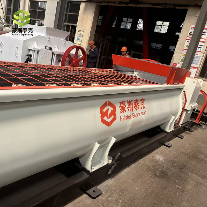 Raw Material Processing SJJ3600*420 Brick Plant Machine With 50-60 M3/Hr Capacity