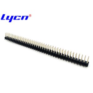  SMT Type 2 Row Pin Header Connector PA6T UL94V-0 Black 2-60 Pin Manufactures
