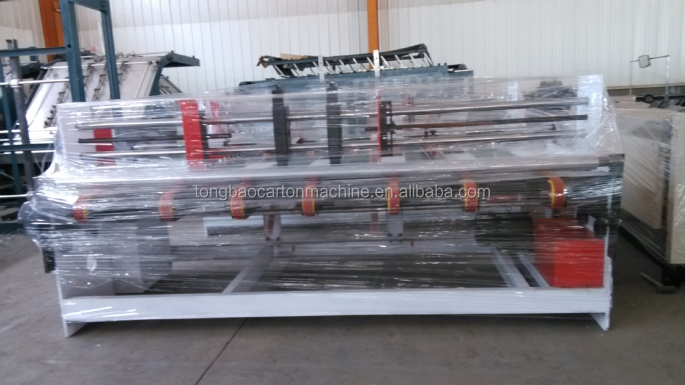 Box Creasing Machine with 500 mm Width 5500 Sheets/h Capacity Automatic Die Cutting
