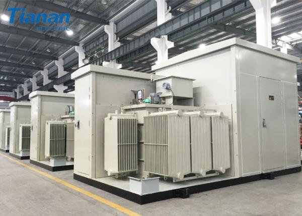 Quality Prefabricated Compact Transformer Substation For Photovoltaic  / Wind Power for sale