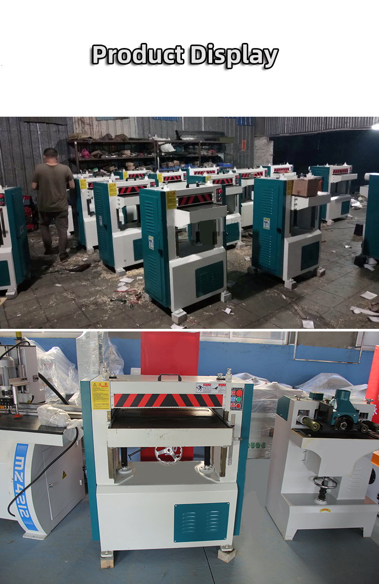 Wood Surface Planer Machine 440mm Max. Planing Width With Sliding Table