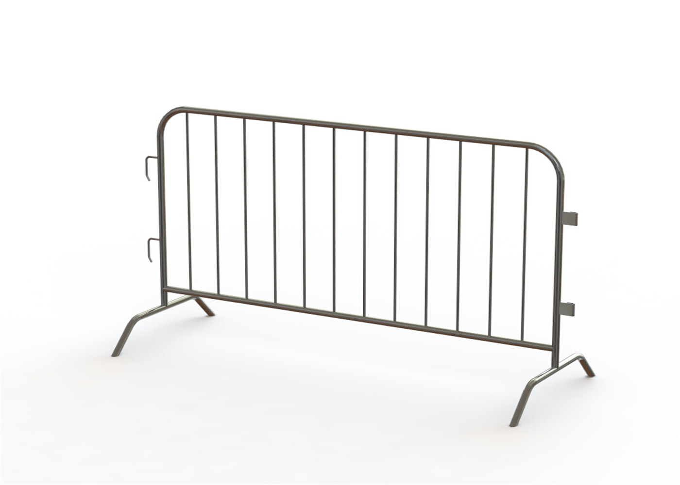 Bridge Design 35mm outer tubing crowd control barriers 1090mm*2500mm upright 16mm hot dipped galvanized