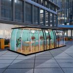 Transparent PC Clear Globe Tent Sound Insulation Outdoor Bubble Dome
