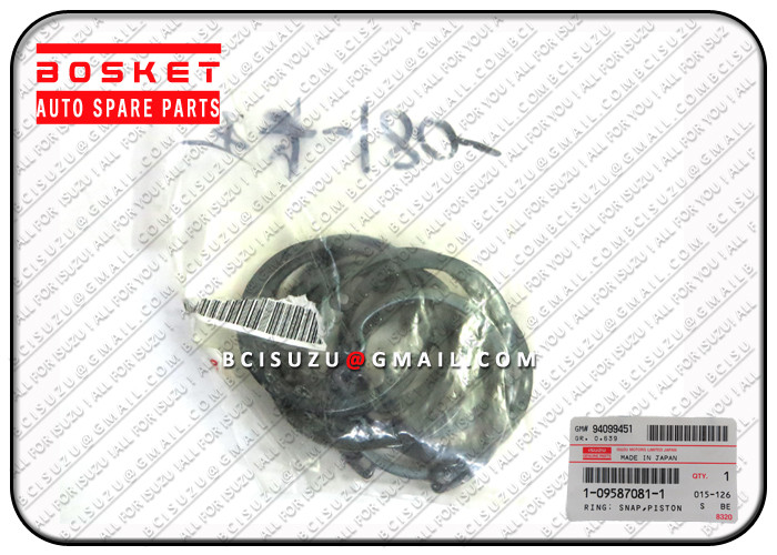 1-09587081-1 Isuzu Liner Set Piston Pin Ring Replacement For FVR34 6HK1 1095870811