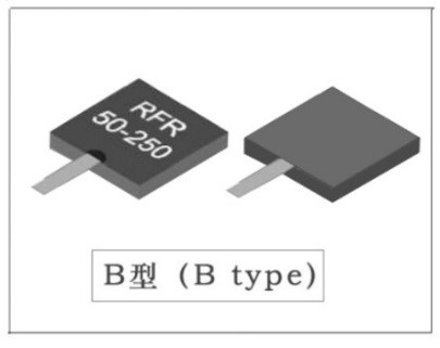 1.25 VSWR 250W BeO Ceramic Chip Lead Termination 9.5*9.5mm