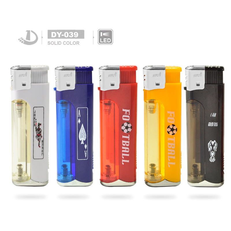 Dongyi EU Standard High Quality Short Windproof Lighter