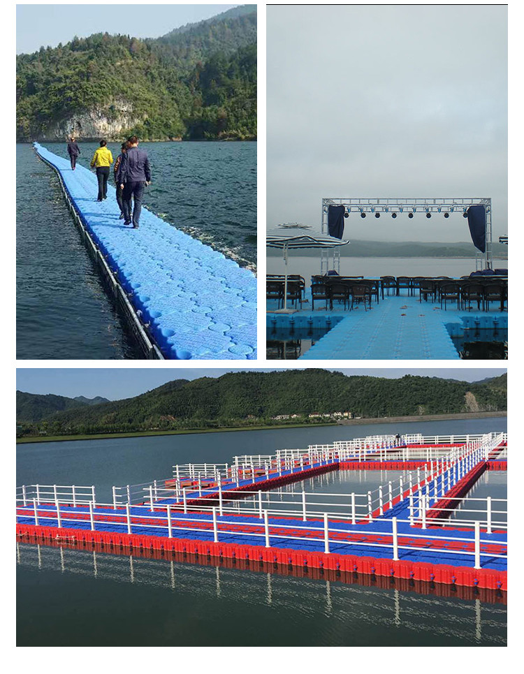 10-15 Year Life Floating Dock System / Hdpe Floating Cube Economical Floatation System With Pins
