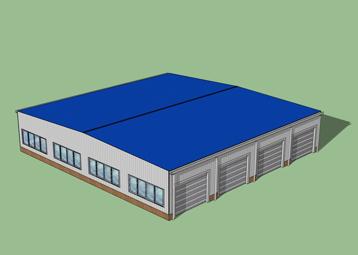 Prefabricated Steel Structure Workshop Factory Building Metal Construction