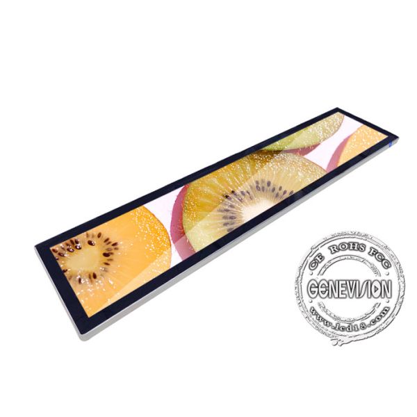 Quality 48.8" 4K 3840 X 720 1000nits High Brightness Stretched Bar LCD Display With DP In for sale