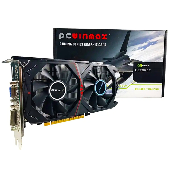 PCWINMAX Geforce GTX 750 4GB GDDR5 128Bit 1020MHz Gaming Desktop GTX750 Graphics Card