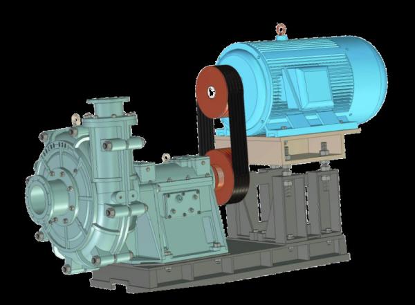 Non Clogging 200kw Hydraulic Mud Pump High Viscosity 300ZBD-630