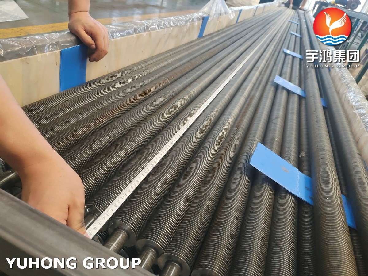 A179 Carbon Steel Fin Tube A1100 A1060 Aluminium Strip For Air Cooler