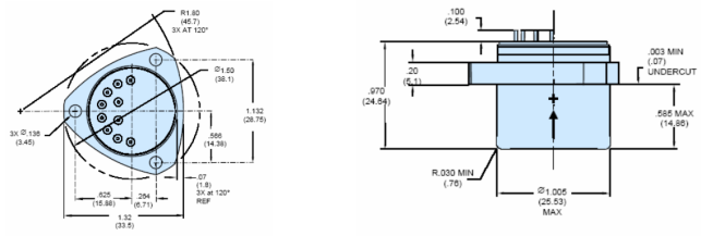 KA2000 inertial-grade accelerometer,Aerospace inertial navigation,Input Range ±60 [g]