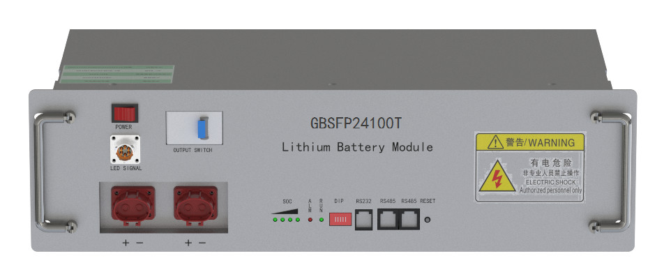 Alumium Solar Inverter 100Ah Lithium Iron Phosphate Battery