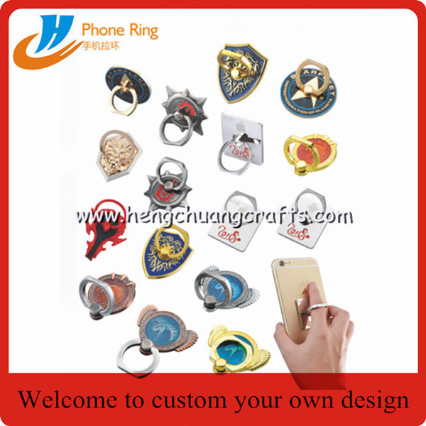 360 Degree Ring Finger Stand Bracket Holder For Smart Phones Mobile Phone Ring