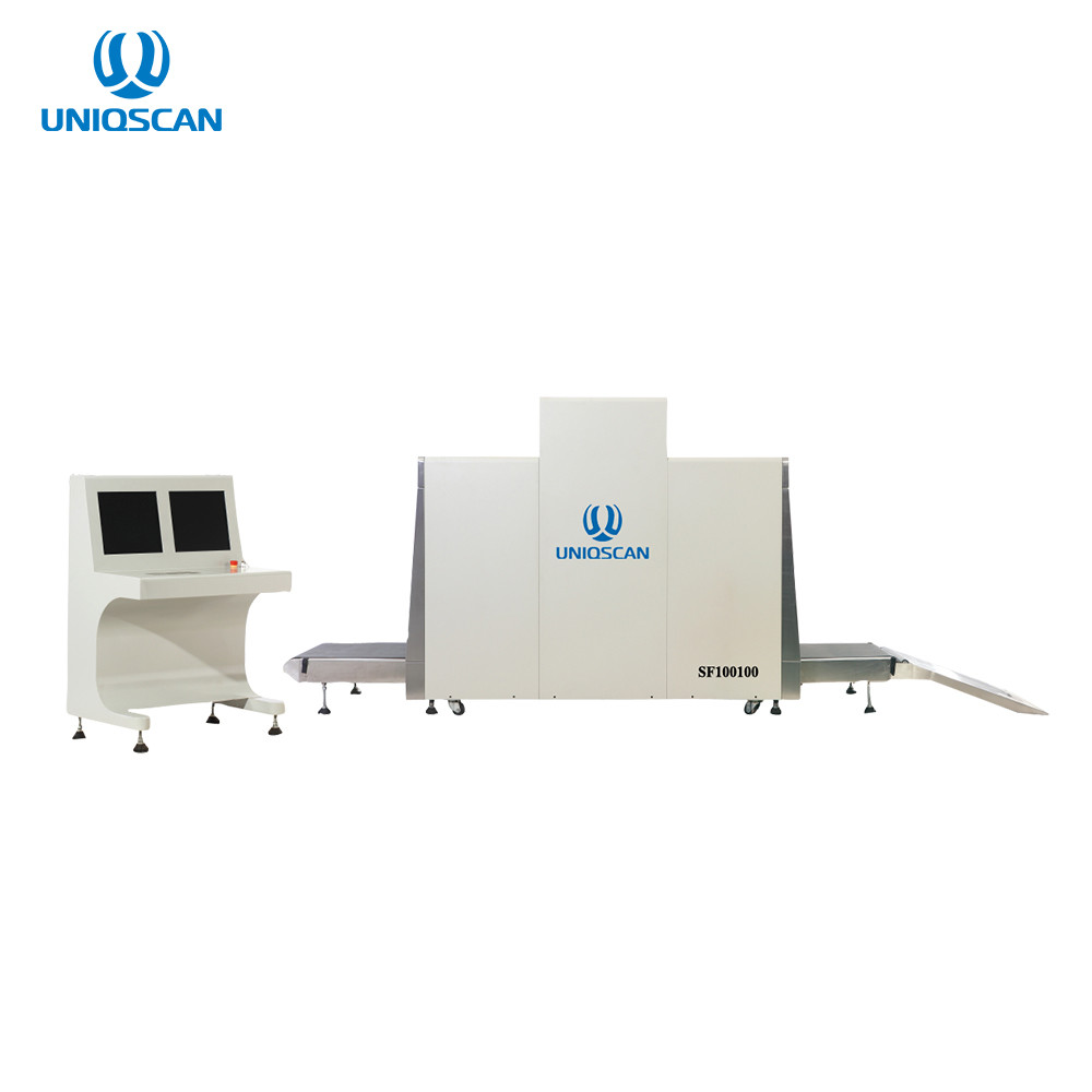 China Dual Energy X Ray Luggage Scanner UNIQSCAN SF100100 40AWG Wire Resolution 8.44CBM on sale