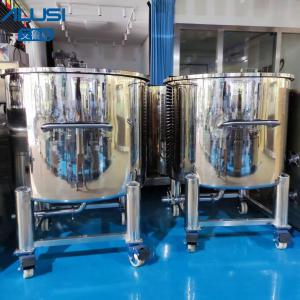 China Top Open Stainless Steel Storage Tank 100-20000L Water Detergent Single Layer SS Container on sale