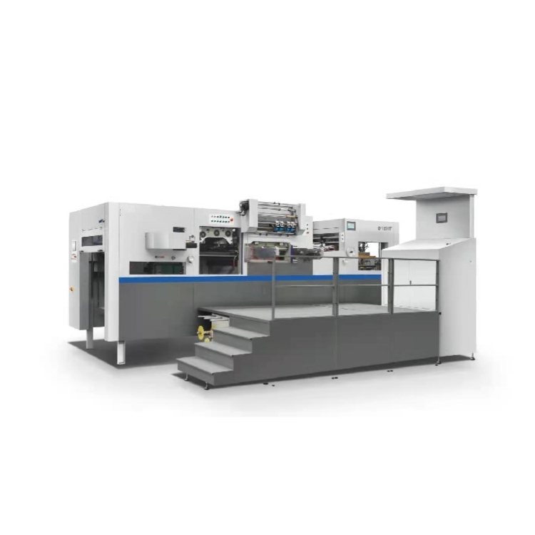 Auto Feeder Die Cutter Machinery For Restaurant Carton Cardboard Paper Sheet Packaging