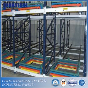 Safe Loading And Retrieval Push Back Racking Storage System