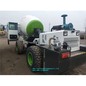 Low Noise Mobile Concrete Handling Equipment 1.8m3 Self Loading / Unloading
