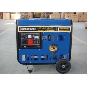  4 Stroke 7.5kva Open Frame Diesel Generators Vertical Direct Injection KDE8600X3 Manufactures