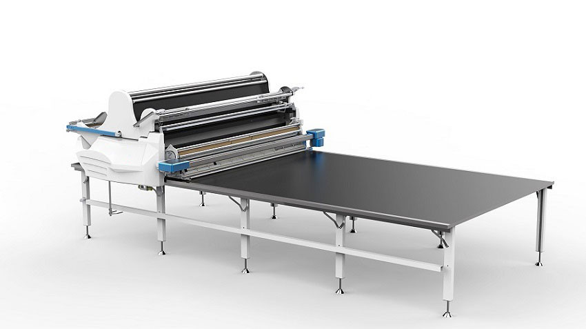 Woven Knitting Fabric Spreader Machine Textile Fully Automatic 86 M/Min Max