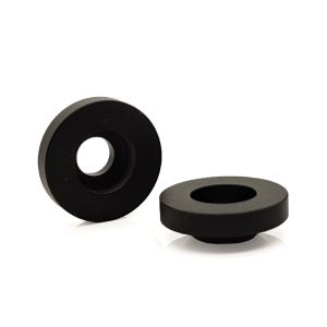  Black Rubber Anti-Vibration Conical Washer for Shock Absorption in Heavy Machinery Manufactures