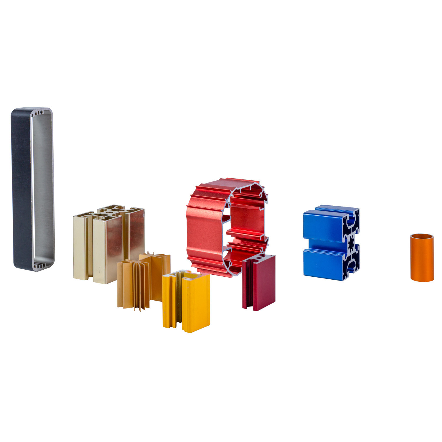 Silver Matte Surface T3 T8 Anodizing Aluminum Profile