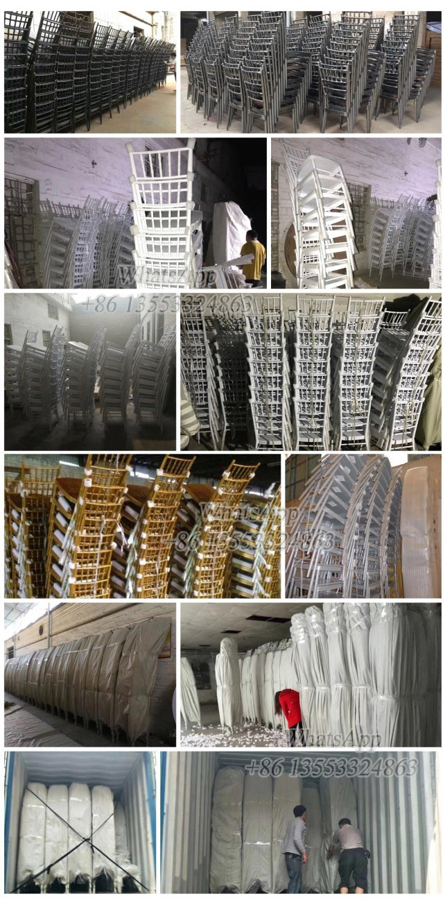 Chinese Furniture Manufacturer Chiavari Chair Gold For Wedding Party (YC-4)