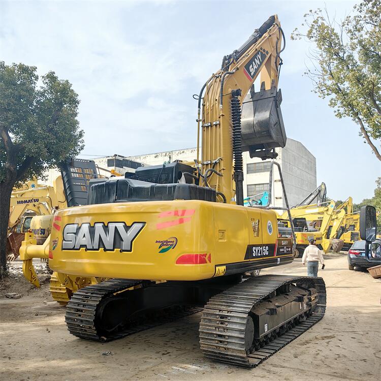 Professional Hydraulic Crawler Excavator Sany 215C SY215C with 21000 KG Machine Weight