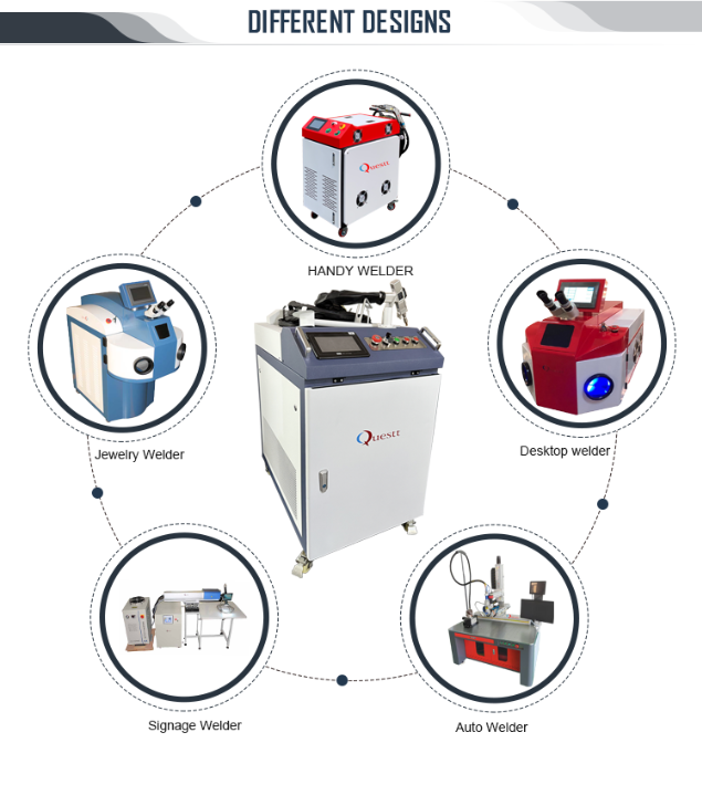 2000w Handheld Fiber Laser Welding Cleaning Cutting Machine Multi-Function Laser Welding System For Stainless Steel