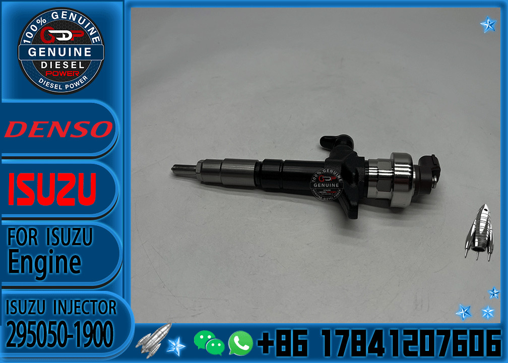Common Rail Diesel Fuel Injector 295050-1900 For IS-UZU 8-98260109-0