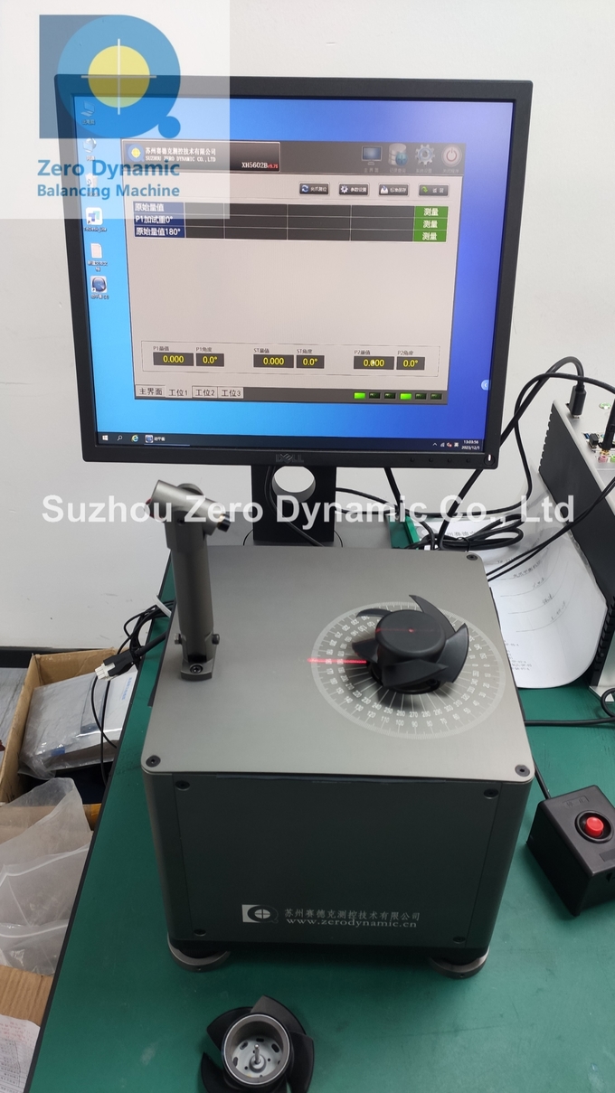 Brushless Cooling Fan Blade Balancing Machine Manufacturers Desktop Type Fan Balancer
