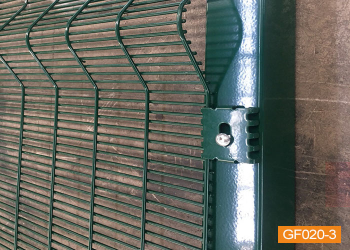 PVC Coated Prison Privacy 358 Anti Climb Security Fencing