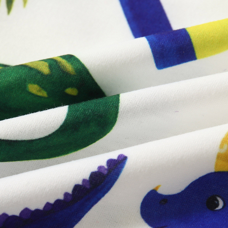Boys Children'S Casual Suit Dinosaur Cartoon Printed