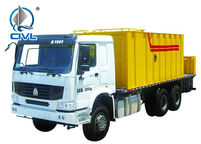New Stable Cement Transport Trucks 8x4 Rubber Asphalt Synchronous Chip Sealer