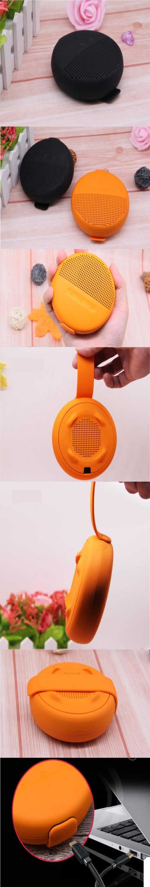 Colorful Hot sale portable wireless waterproof Blue-tooth speaker