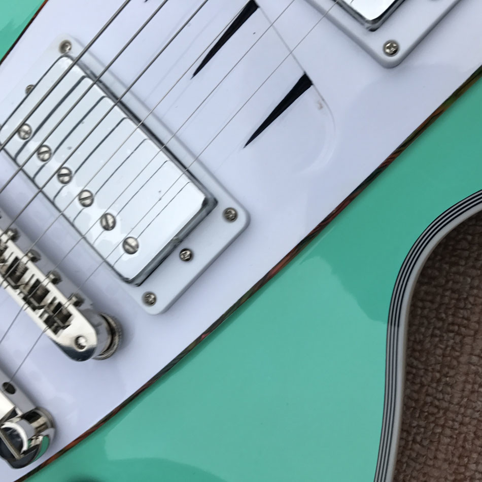 custom LP 1960 Corvette electric guitar, Any color can be customized, small pin bridge, free shipping