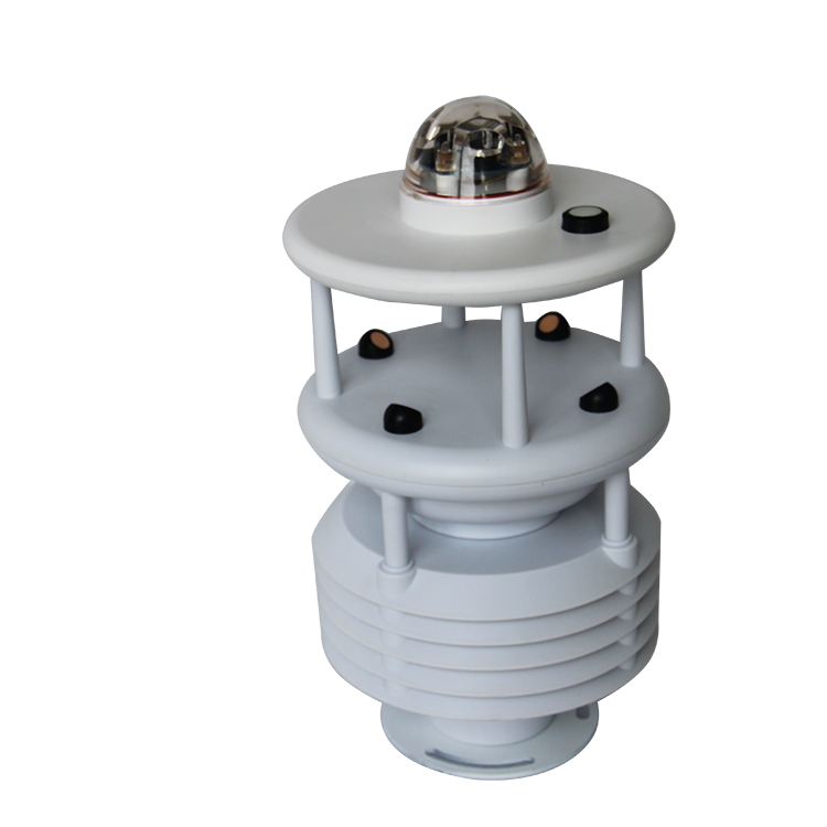 Wind Speed Range 0-60m/s ASA Engineering Plastic Wireless Weather Station for Outdoor