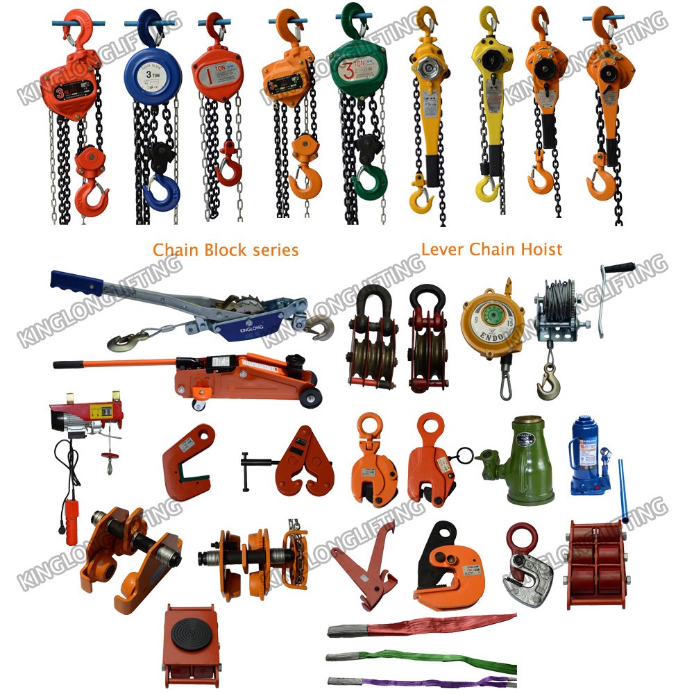 Manual Wire Rope Winch Overload Protection Small Mini Size Upper Hook Design