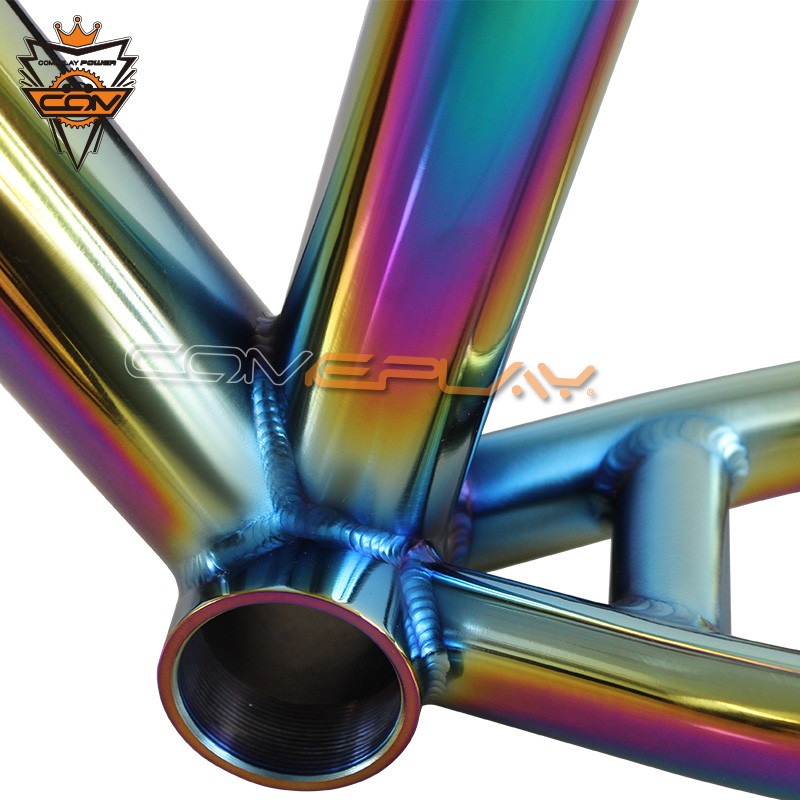 Rustproof Titanium MTB Frame PVD Anoxide Electric Plating Ti Mtb Frame