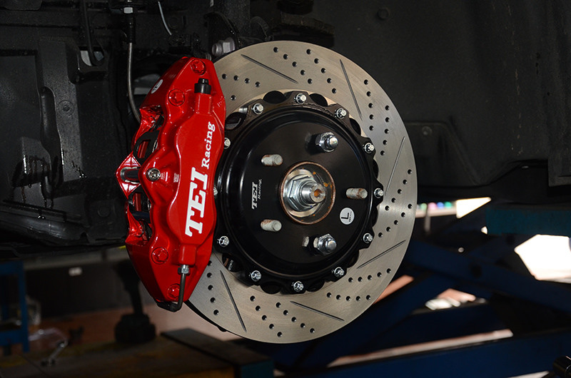 BBK For Mazda CX5 4 Piston Caliper Big Brake Kit With Drilled / Slotted / Drilled Disc