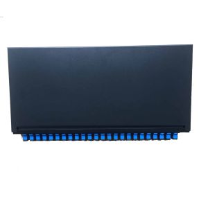 1U Rack Type Optical Patch Panel 482*200*45mm Dimension With 24 Port
