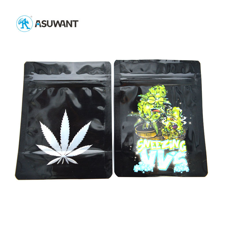 Edible Weed 3.5g Runtz Mylar Zipper Bags Smell Proof VMPET