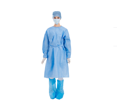 CE Elastic Cuff Disposable Surgical Gown AAMI Level 3