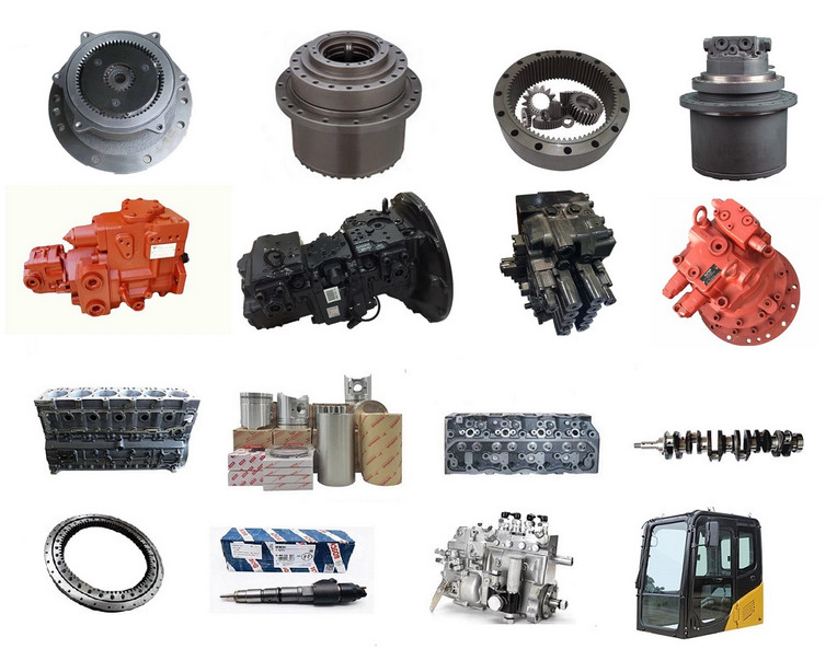 High Quality Excavator Swing Motor Cover Sumitomo SH200A3 Rotary Motor Head SK200-8E 320C LG220