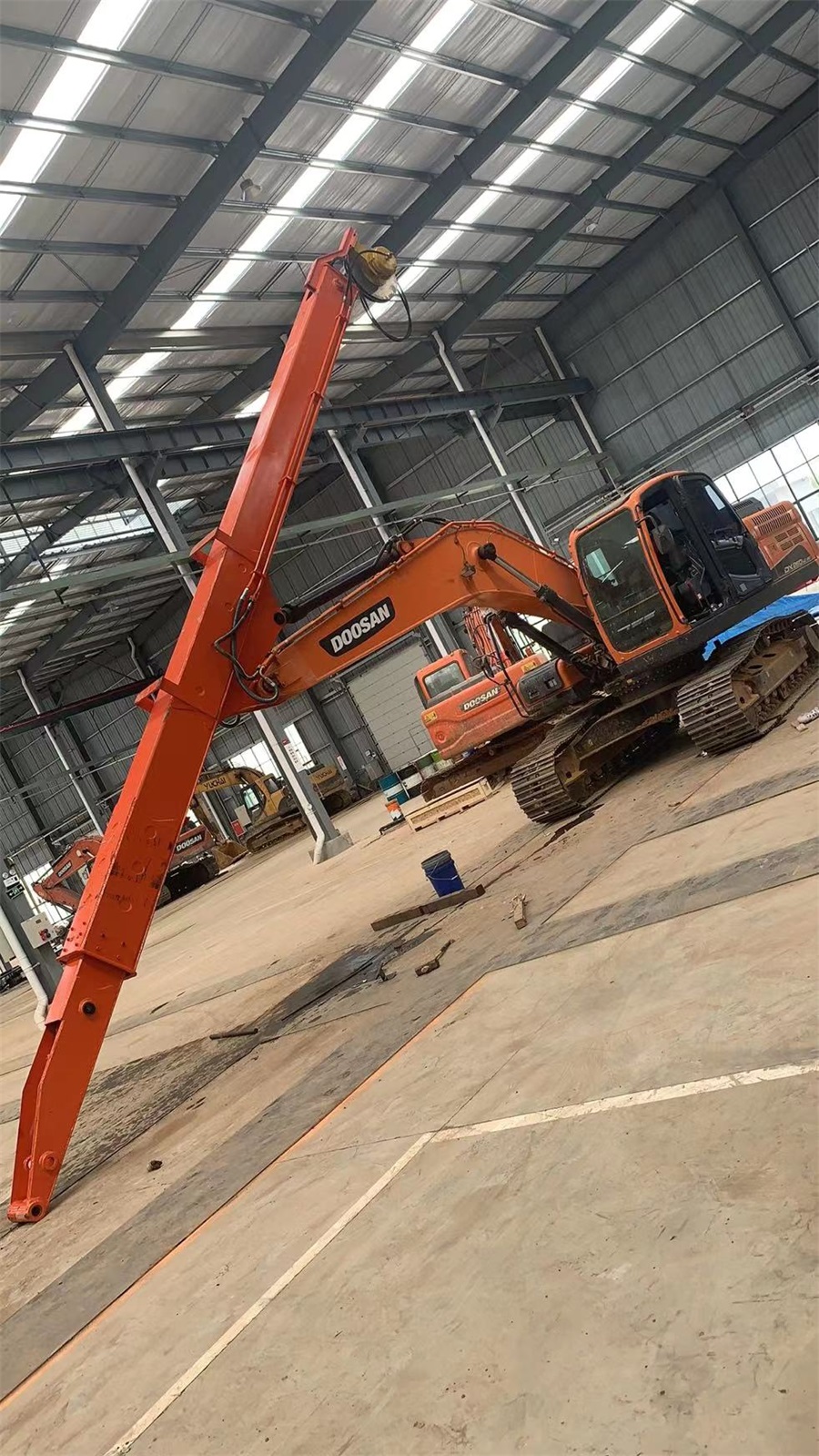 Three-stage Excavator Long Reach Boom Long Reach Telescopic Arm Suitable For All Brands