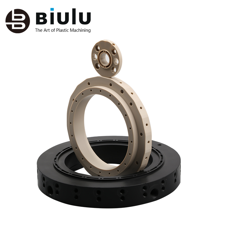 Customized High Precision Cnc Plastic Machining Oem Peek Parts ISO Certification