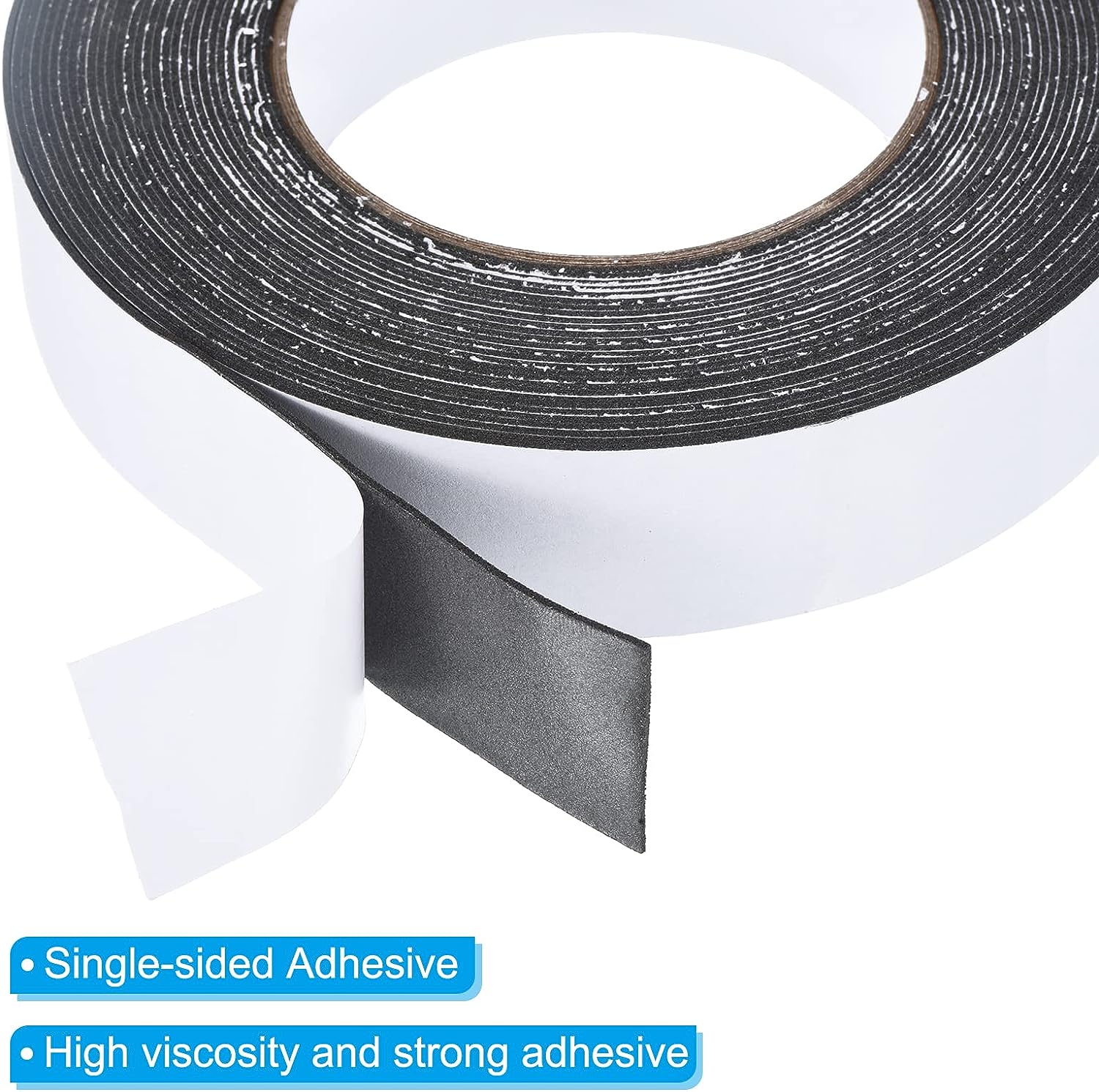 Width 30mm EVA Foam Adhesive Foam Weather Stripping Length 32.8ft
