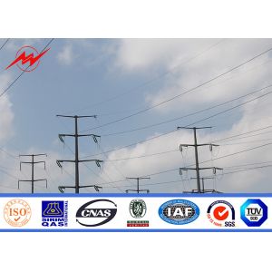 China 2.5kn Electrical Power Pole 10kv - 550kv Transmission Line Poles on sale